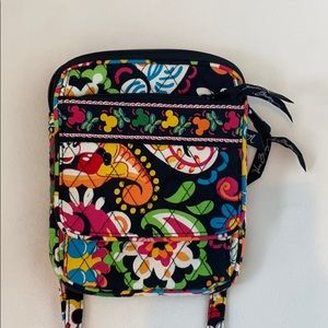 RARE Vera Bradley Midnight with Mickey Crossbody